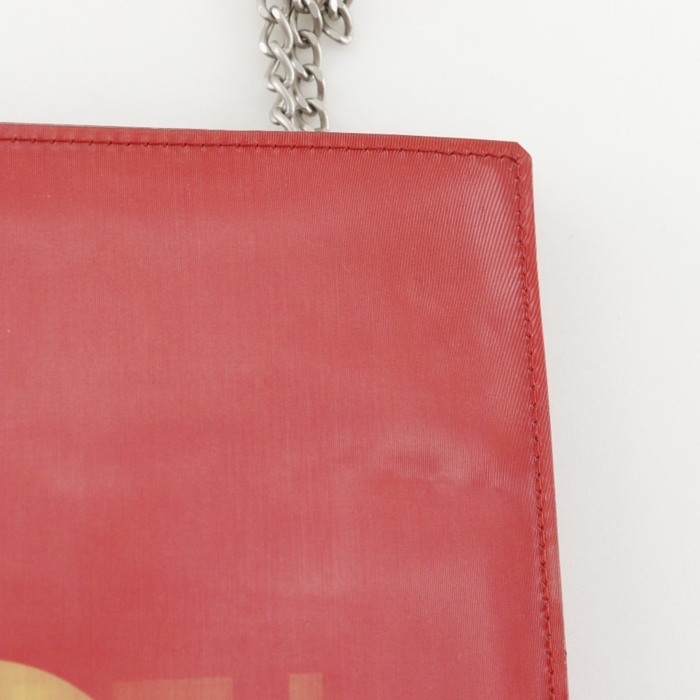 CHANEL Red Logo Shoulder Bag - Picture 13 of 16